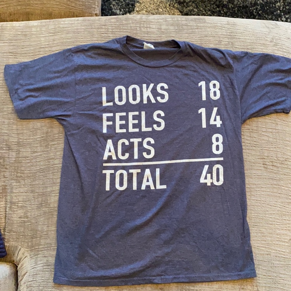 40 Year Old Shirt